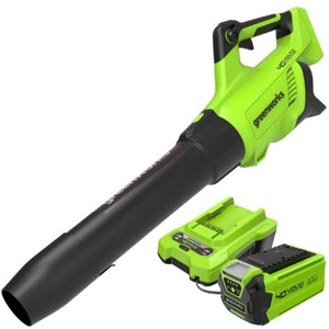 $159 Greenworks  500 CFM 40-Volt Brushless Cordless Leaf Blower