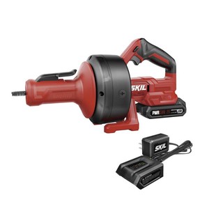 $125 SKIL  20-Volt Cordless Power Snake Drain Cleaner Kit