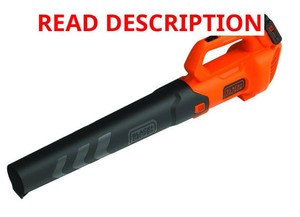 $120 BLACKDECKER  20-Volt Cordless 320 CFM Leaf Blower