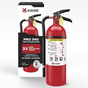 Kidde  Pro 340 3-A40-BC Rechargeable Fire Extinguisher