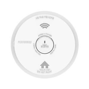 Performax  AA Battery Powered Voice Alert Photoelectric & Electrochemical Combination Detector