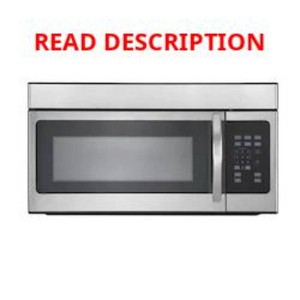$199 Criterion CMH16M1S - 1.6 cu. ft. Stainless Steel Over-the-Range Microwave