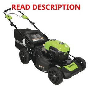 $399 Greenworks  21 40-Volt Cordless Brushless Self-Propelled Lawn Mower
