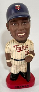 Christian Guzman Red Base Minnesota Twins Baseball Bobblehead