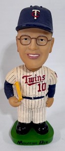 Ton Kelly Mountain Dew Green Base Minnesota Twins Bobblehead