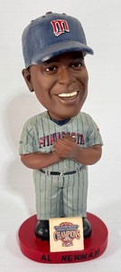 Al Newman 2004 ALCS Red Base Minnesota Twins Baseball Bobblehead