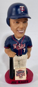 Corey Koskie Green Base Hormel 2002 ALCS Minnesota Twins Baseball Bobblehead