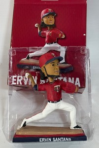 Ervin Santana New IN Box Sox Sports North Bobblehead - Minnesota Twins Baseball