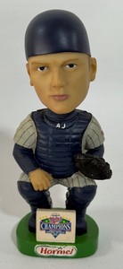 AJ Pierzynski Green Base Hormel Minnesota Twins Baseball Bobblehead - In Box