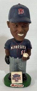 Jacque Jones Green Base Hormel 2004 ALCD Champions Minnesota Twins Baseball Bobblehead - In Box