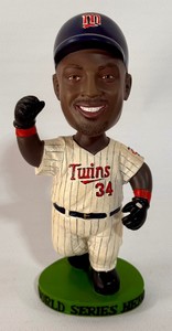 Kirby Puckett World Series Hero Green Base Minnesota Twins Baseball Bobblehead - In Box