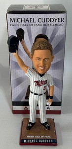 Michael Cuddyer Delta Twins Hall of Fame Baseball Bobblehead - In Box