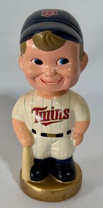 Minnesota Twins Retro Oldschool Nodder Bobblehead 2002