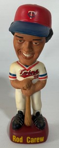 Rod Carew RARE SAMs Bobblehead by SAM Inc! 1995 Limited Edition 2,000 Made Numbered 1184 Minnesota Twins Bobblehead