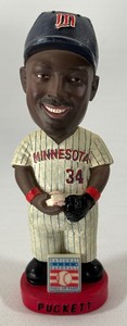 Kirby Puckett Hall of Fame Red Base Minnesota Twins Bobblehead - In Box