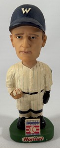 Walter Johnson Hall of Fame Green Base Washington Senators Baseball Bobblehead - In Box