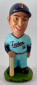Kent Hrbek Green Base Mountain Dew Minnesota Twins Bseball Bobblehead - In Box
