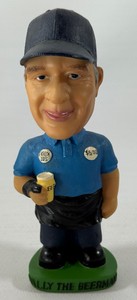 Wally The Beer Man Green Base Minnesota Bobblehead - In Box