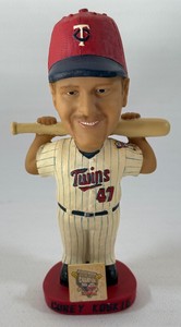 Corey Koskie Red Base 2003 ALCD Champs Minnesota Twins Baseball Bobblehead - In Box