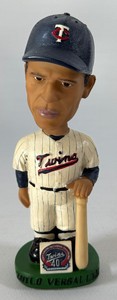Zoillo Versalles 40 Year Anniversary Minnesota Twins Baseball Bobblehead - In Box
