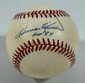 Harmon Killebrew Autographed and Inscribed HOF 84 Rawlings OALB Budig Baseball - Minnesota Twins