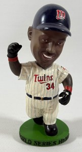 Kirby Puckett World Series Heroes Green Base Limited Edition 45,000 Minnesota Twins Baseball Bobblehead