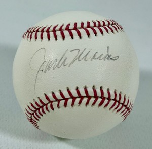 Jack Morris Autographed Rawlings OMLB Selig Baseball - Minnesota Twins