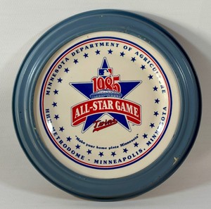 1985 MLB All-Star Game Minnesota Twins Basebal Plate w Frame