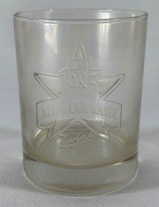 1985 MLB All-Star Game Minnesota Twins baseball Glass