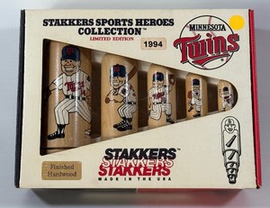 1994 Minnesota Twins Stakkers Sports Heroes Collection Limited Edition Baseball