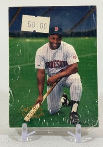RARE Minnesota Twins 1987 Gold World Champions Card Set - Very Few Made