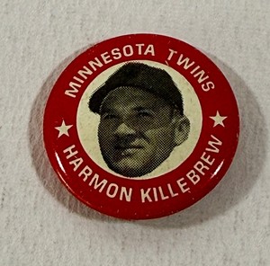 Harmon Killebrew Vintage Mini Minnesota Twins Baseball Pin