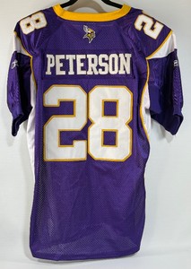 Adrian Peterson NEW WITH TAGS Size 50 Minnesota Vikings NFL Authentic Reebok Jersey