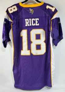 Sidney Rice NEW WITH TAGS Size 50 Minnesota Vikings NFL Authentic Reebok Jersey
