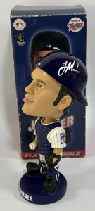 Joe Mauer AUTOGRAPHED Minnesota Twins Baseball Bobblehead