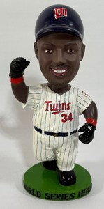 Kirby Puckett Limited Edition World Series Heroes 45,000 Minnesota Twins Baseball Bobblehead