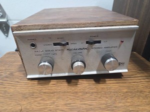 Vintage Stereo Amp