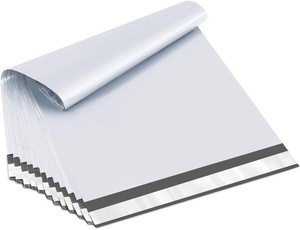 $12 UCGOU 14.5x19 Poly Mailers White Shipping Bags Self-Sealing Waterproof and Tear-Proof 50 Pack