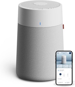 $98 BLUEAIR Blue Pure 511i Max Smart Air Purifier for Bedroom & Small Rooms up to 1,138 Sq Ft, HEPASilent Air Cleaner for Pets, Allergies, Smoke & Dust, Quiet WiFi Air Purifier with Auto Mode