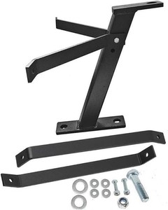 $30 Lawn Mower Tractor Towing Hitch, Heavy Duty Garden Lawn Pro Tow Mower Hitch Kit Compatible with John Deere Cub Cadet Husqvarna Craftsman Riding Mowers,Black Powder Coated Finish