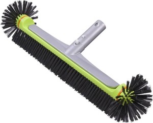 $26 Sepetrel Pool Brush Head for Cleaning Walls,Heavy Duty IngroundAbove Ground Swimming Pool Round Scrub Brushes with Premium Strong Bristle & Reinforced Aluminium Back