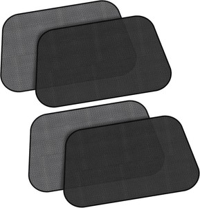 $13 EcoNour Side Window Shades for Baby-4 Pack  Side Window Sunshade for Kids  UV Protection Sun Shades for Kids  Fits Most Camper, Bus, Van, RV, Minivan, Truck, MPV & SUV  X-Large (26x16)