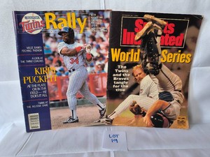 Vintage Mn Twins Magazines