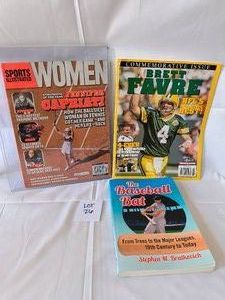 Tennis Great Jennifer Capriati signed Magazine and More