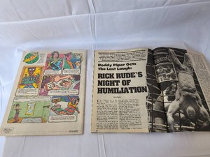 Vintage 1980s Hulk Hogan Magazine and Star Trek Magazine