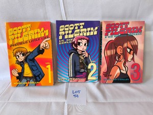 Scott Pilgrim Vol 1 2 3