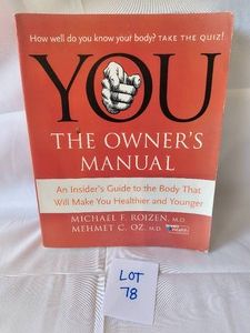 YOU THE OWNERS MANUAL BOOK