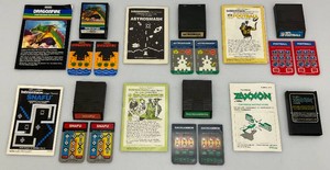 Misc. Intellivision Games Including Astrosmash, Backgammon, Dragonfire, Football, Snafu & Zaxxon