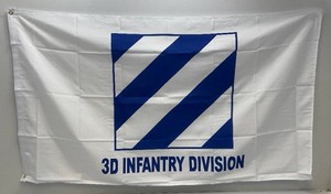 3 x 5 3rd Infantry Division Nylon Flag (New)