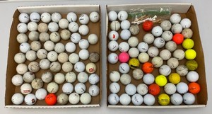 Large Group Of Misc. Golf Balls